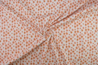 26356-02 ''Floral Outlines'' Rib Jersey Print