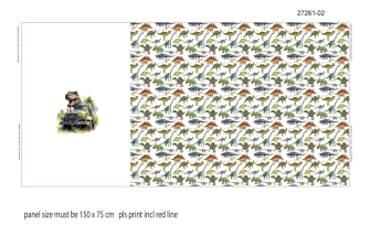 27261-02 ''Dino Safari'' Panel