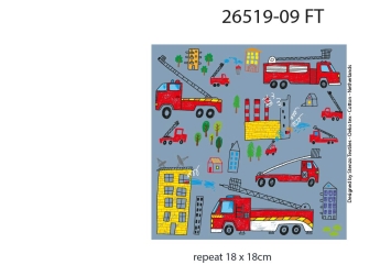 26519-09 ''Fire Doodles'' FT-print