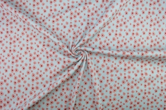 26356-09 ''Floral Outlines'' Rib Jersey Print