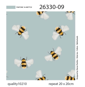 26330-09TR ''Busy Bumblebee'' print