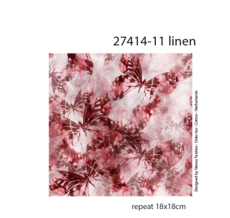 27414-11LI ''Faded Butterfly'' print