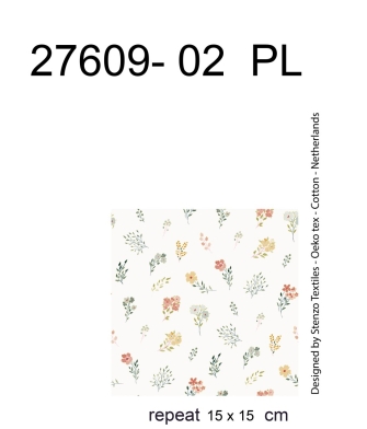27609-02PL ''Mini Floral'' print