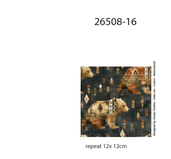 26508-16 ''Aztec Bears'' FT-print