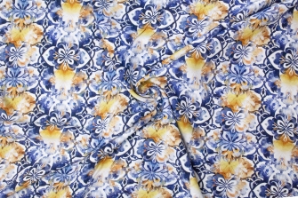 27853-15VW ''Floral Kaleidoscope'' print