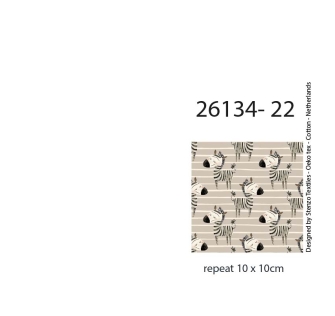 26134-22PL ''Baby Zebra'' print