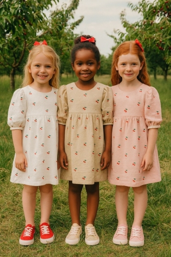 27416-22 ''Tiny Cherry'' Embroidery