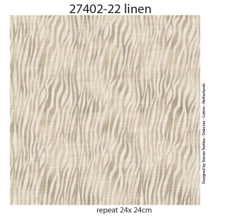 27402-22LI ''Subtle Zebra'' print