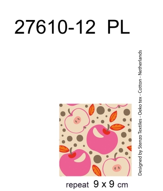 27610-12PL ''Juicy Apple'' print