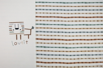 26311-02 "Lovely Lion" Baby Panel