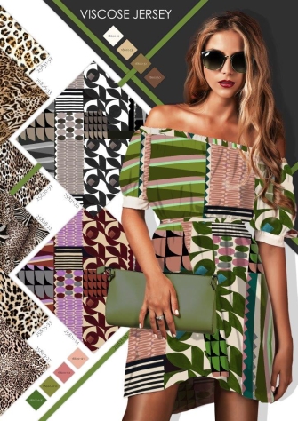 25826-33 ''Big Cat'' Viscose-jersey print