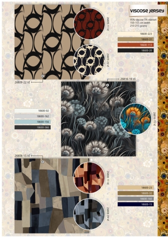 26816-16VI “Aqua Dance” Viscose-jersey print