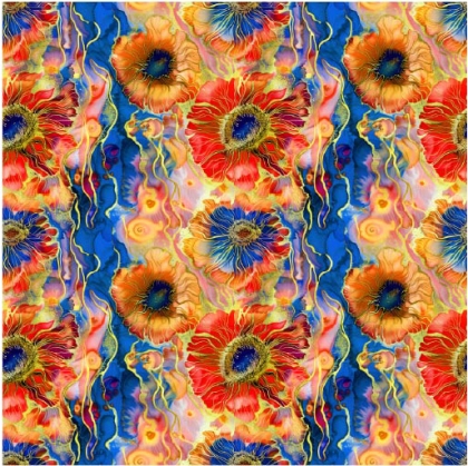 27809-11VE ''Flower Art'' print