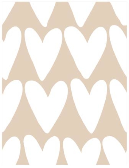 27962-22FT ''Heart Shape'' print