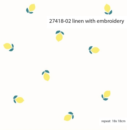 27418-02 ''Tiny Lemon'' Embroidery