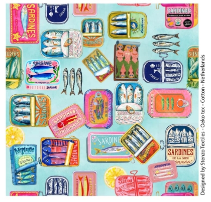 27949-09 ''Sardines'' print