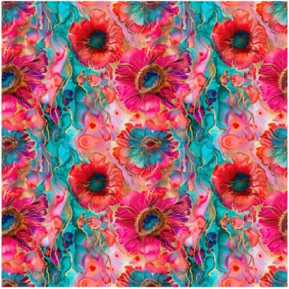 27809-12VE ''Flower Art'' print