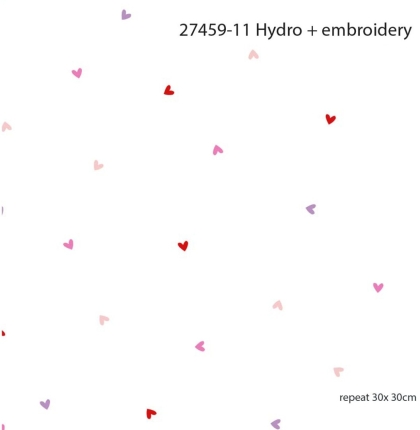 27459-11 ''Tiny Hearts'' Embroidery