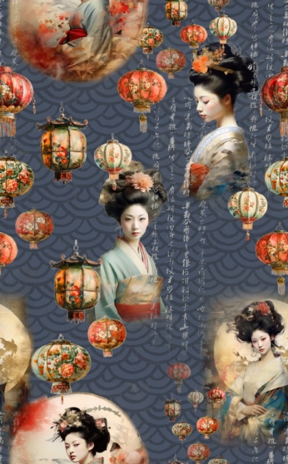 27941TR "Chinese garden"