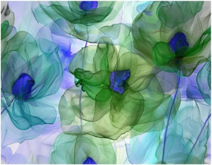 27800-10VE ''Floral Aquarel'' print