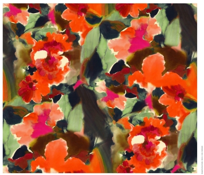 27950-11 ''Blurred Garden'' print