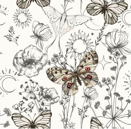 27182-02SE ''Transparent Garden'' print