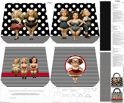 27500 ''Rubens' Muses'' Bag Panel