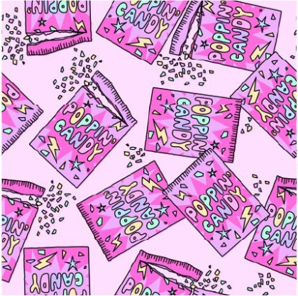 27204-12TR ''Poppin' Candy'' print