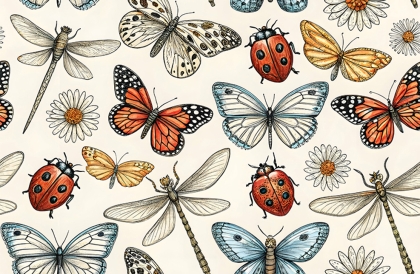 27607-22PL ''Interesting Insects'' print