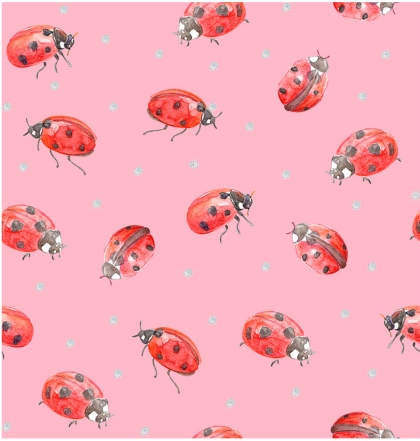 27623-21PL ''Lady Ladybug'' print