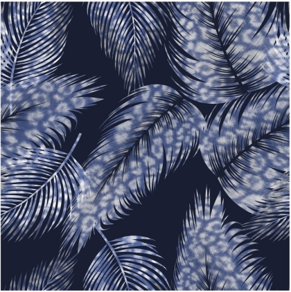 27854-15VW ''Feathery'' print