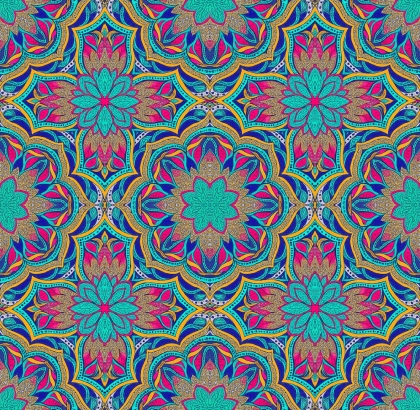 27862-99VW ''Kaleidoscope'' print