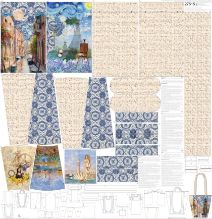 27515 ''Sense Of Art'' Bag Panel