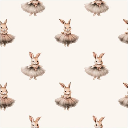 27230-02TR ''Ballet Bunnies'' print