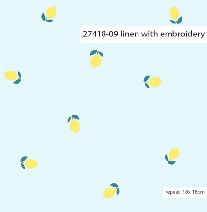 27418-09 ''Tiny Lemon'' Embroidery
