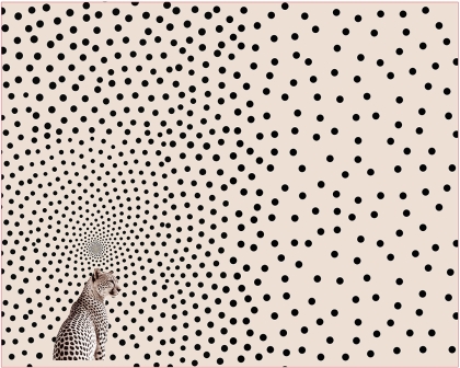 27948 ''Leopard Illusion'' Panel