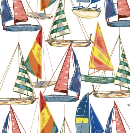 27924-02TR ''Sailboats'' print