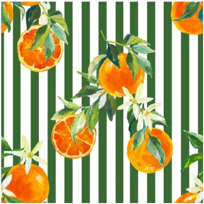 27554-10 ''Pretty Oranges'' print