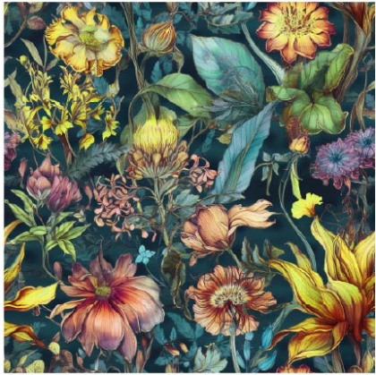 27805-08VE ''Bold Botanicals'' print