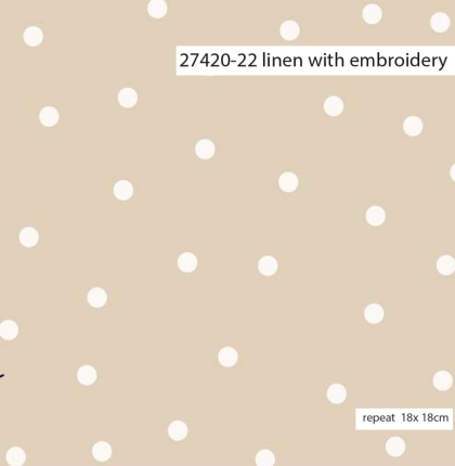 27420-22 ''Tiny Dots'' Embroidery