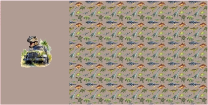 27261-33 ''Dino Safari'' Panel