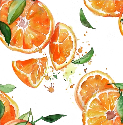 27903-13TR ''Orangey'' print