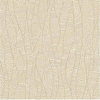 27863-22LI ''Tribal'' print