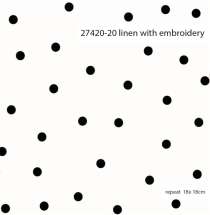 27420-20 ''Tiny Dots'' Embroidery