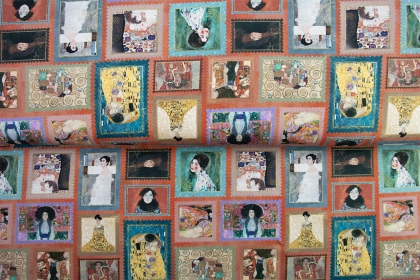 26938-11 ''Faces of Klimt'' print