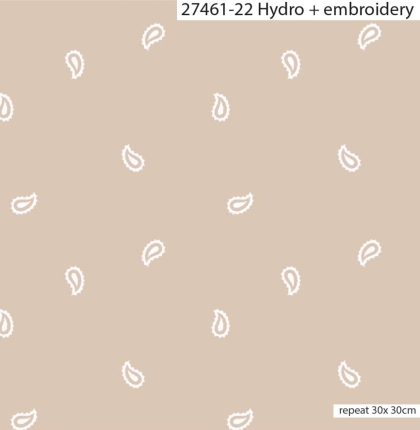 27461-22 ''Paisley'' Embroidery