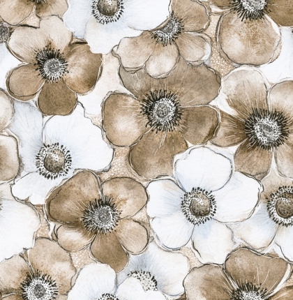 27400-22LI ''Simplistic Flower'' print