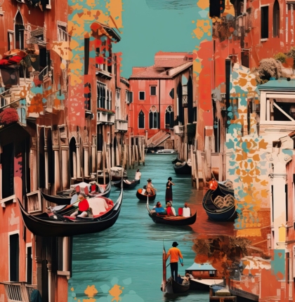 27928-99TR ''From Venice With Love'' print