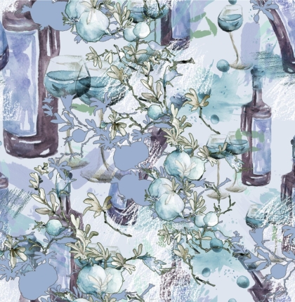 27923-09TR ''Tuscan Dinner'' print