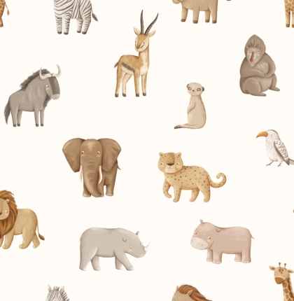 27422-02LI ''Wildlife'' print